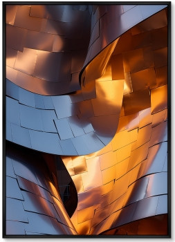 Набор из двух постеров на холсте Form light and shadows 75X105 / 75X105 CM