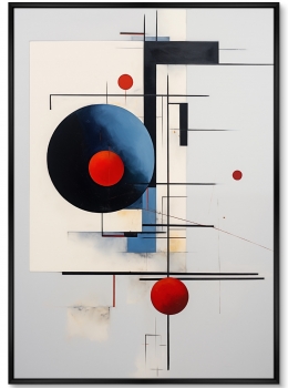 Набор из двух постеров на холсте Geometric space of the Universe 75X105 / 75X105 CM