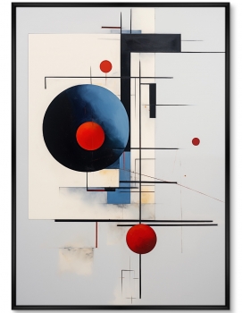 Постер на холсте Geometric space of the Universe 75X105 CM