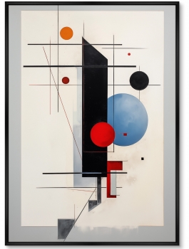 Постер на холсте Geometric space of the Universe 75X105 CM