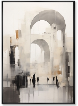 Набор из двух постеров на холсте Graceful arches 75X105 / 75X105 CM