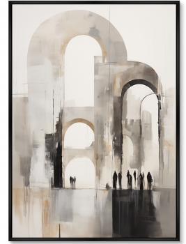 Набор из двух постеров на холсте Graceful arches 75X105 / 75X105 CM