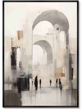 Постер на холсте Graceful arches 75X105 CM