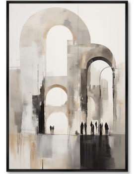 Постер на холсте Graceful arches 75X105 CM