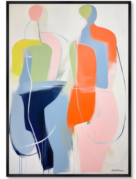 Набор из двух постеров на холсте In the flow 75X105 / 75X105 CM
