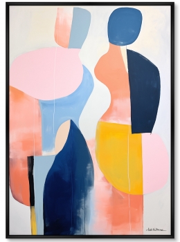 Набор из двух постеров на холсте In the flow 75X105 / 75X105 CM