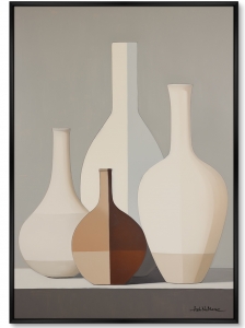 Постер на холсте Light and forms 75X105 CM