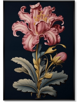 Постер на холсте Lonely flower 75X105 CM