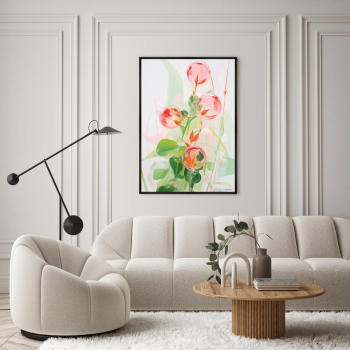 Постер на холсте Metamorfosis de la imaginacion 75X105 CM
