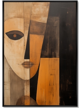 Постер на холсте Monotony of the palettess 75X105 CM