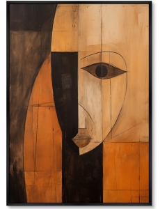 Постер на холсте Monotony of the palettess 75X105 CM