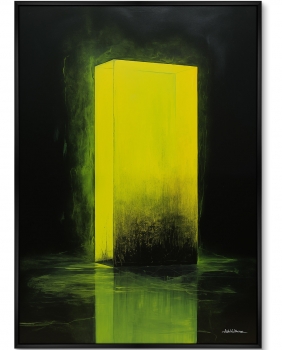 Постер на холсте Neon Consciousness 75X105 CM