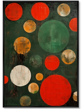 Набор из двух постеров на холсте Planets of color 75X105 / 75X105 CM