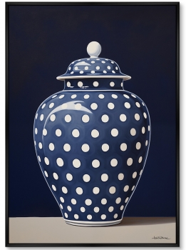 Диптих постеров на холсте Porcelain vase 75X105 / 75X105 CM