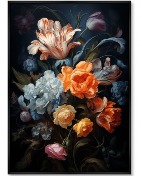 Постер на холсте Ramo de flores 75X105 CM