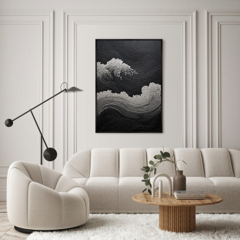 Постер на холсте Restless ocean 75X105 CM