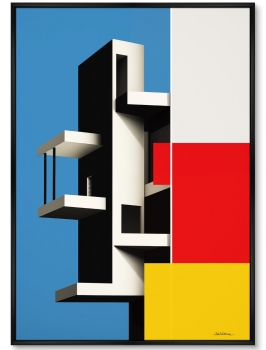 Набор из двух постеров на холсте Shape 75X105 / 75X105 CM
