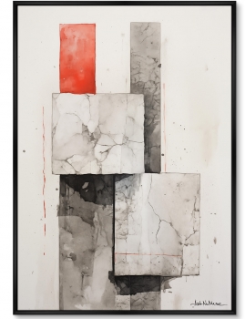 Диптих на холсте Shapes and shadows 75X105 / 75X105 CM