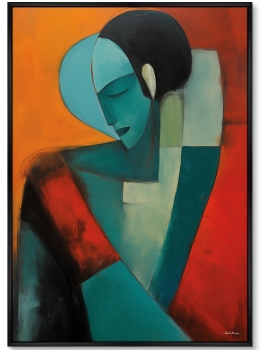 Постер на холсте She 75X105 CM