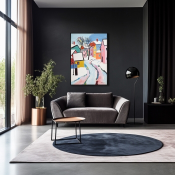 Постер на холсте Spring is in the air 75X105 CM
