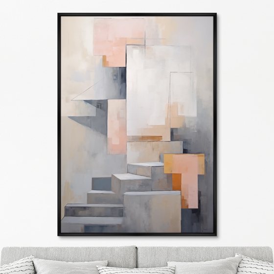 Постер на холсте Steps up 75X105 CM 6