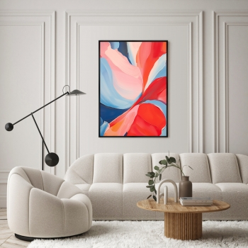 Постер на холсте The blooming flowers 75X105 CM