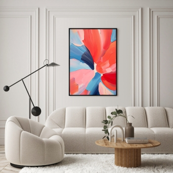 Постер на холсте The blooming flowers 75X105 CM
