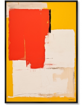 Постер на холсте The color fields 75X105 CM