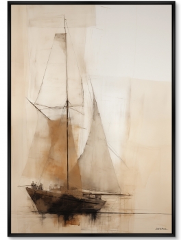 Постер на холсте The Coravels 75X105 CM