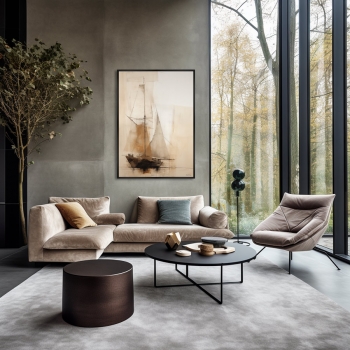Постер на холсте The Coravels 75X105 CM