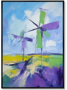 Набор из двух постеров на холсте The Mills 75X105 / 75X105 CM