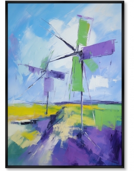 Постер на холсте The Mills 75X105 CM