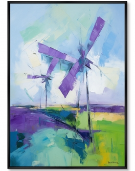 Постер на холсте The Mills 75X105 CM