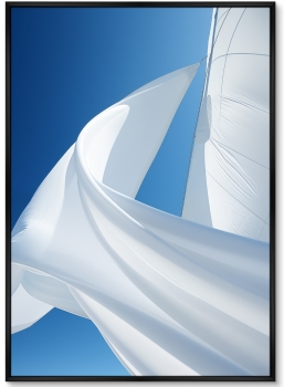 Набор из двух постеров на холсте The sail flying under the sky 75X105 / 75X105 CM
