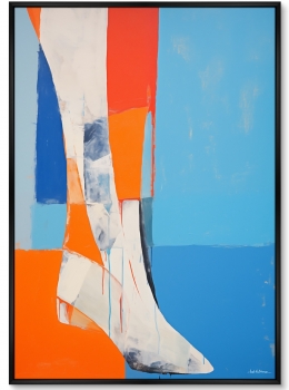 Набор из двух постеров на холсте The Shoes 75X105 / 75X105 CM