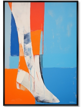 Постер на холсте The Shoes 75X105 CM