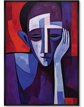 Постер на холсте The Tired One 75X105 CM