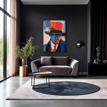 Постер на холсте The Unknown 75X105 CM