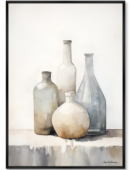 Набор из двух постеров на холсте Tones of Light 75X105 / 75X105 CM