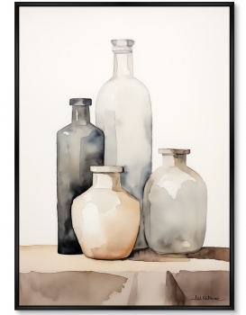 Набор из двух постеров на холсте Tones of Light 75X105 / 75X105 CM