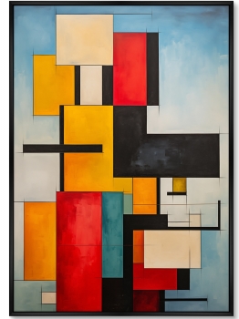 Набор из двух постеров на холсте Urban paints 75X105 / 75X105 CM