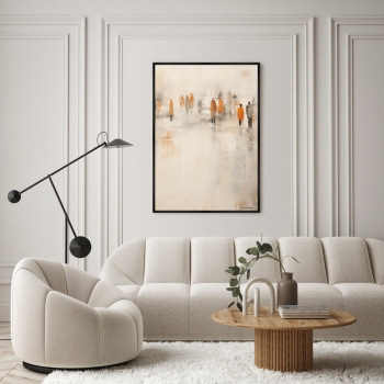 Постер на холсте Winter etude 75X105 CM