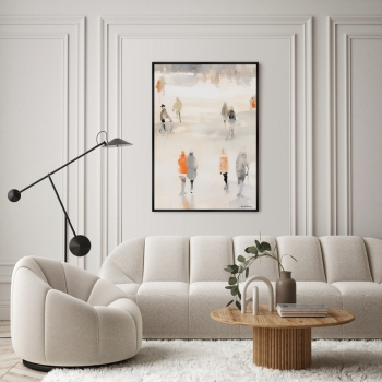 Постер на холсте Winter etude 75X105 CM