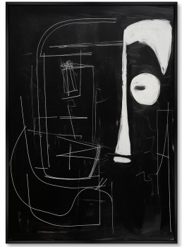 Набор из двух постереов на холсте Don't be afraid I won't bite 75X105 / 75X105 CM