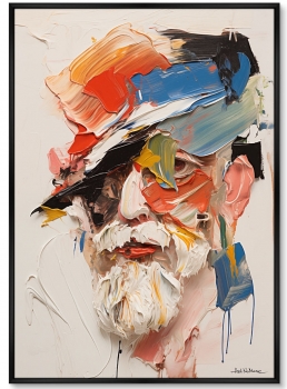 Постер на холсте Father of psychoanalysis 75X105 CM
