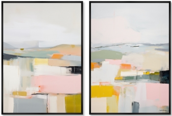 Набор из двух постеров на холсте Landscape Collection 75X105 / 75X105 CM