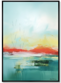 Набор из двух постеров на холсте Landscape Collection 75X105 / 75X105 CM