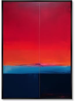 Набор из двух постеров на холсте Color Eclipse 75X105 / 75X105 CM