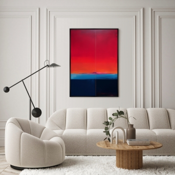 Постер на холсте Color Eclipse 75X105 CM