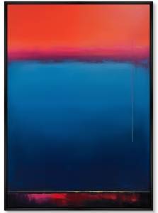 Постер на холсте Color Eclipse 75X105 CM